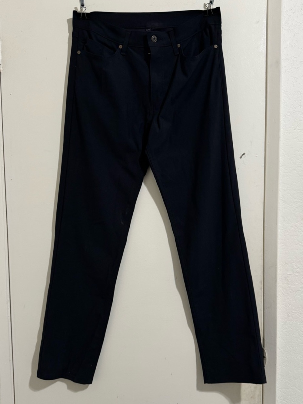 Levi Strauss 511 Slim Tech Pants Black Men's 34Wx32L Engineered For Movement